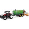 RC traktor Korody s cisternou na hnojovicu s hadicovým aplikátorom 1:24