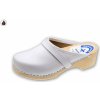 MEDIBUT Zdravotná obuv - dreváky, vzor 03-40, biela, veľ. 40