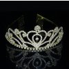 B-TOP Svadobné korunka do vlasov CRYSTAL Bridal - zlatá