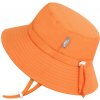 Jan & Jul DETSKÝ UV KLOBÚK AQUA-DRY BUCKET HAT JAN&JUL - BRIGHT ORANGE Veľkosť: XL
