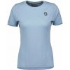 Scott Trail Run SS Womens Glace Blue L Bežecké tričko s krátkym rukávom