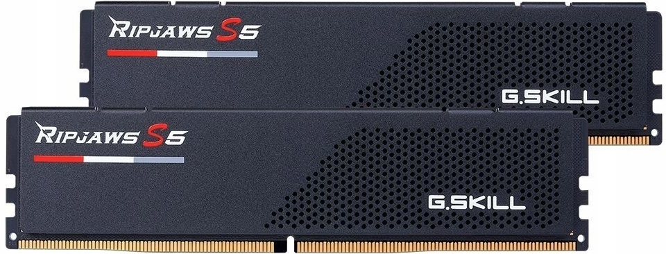 G.Skill 32GB kit DDR5 6000 CL30 Ripjaws S5 black F5-6000J3040F16GX2-RS5K