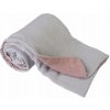 Detská deka BabyMatex 75 x 100 cm sivá