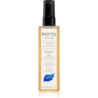 Phyto Color Shine Activating Care bezoplachová starostlivosť pre lesk a ochranu farby vlasov 150 ml