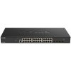D-Link DXS-1210-28T 24 x 10 G Base-T portov + 4 x 10 G/25 G SFP28 portov Smart Managed Switch