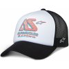šiltovka AYESS TRUCKER, ALPINESTARS (biela/čierna)