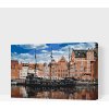 Vymalujsisam.sk Maľovanie podľa čísiel - Loď Čierná perla, Gdansk Veľkosť: 40x60cm, Rám: Na kartónovej doske