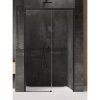 New Trendy D-0319A PRIME BLACK posuvné sprchové dvere do niky 110 cm, pravé 110 cm čierna