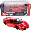 Bburago Ferrari 488 Pista červená 1:24