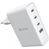 Devia sieťová nabíjačka Extreme Speed GaN PD 3x USB-C/USB-A 100W - White 6942297121430