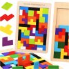 TETRIS DREVENÁ SKLADAČKA 3D PUZZLE LOGICKÁ HRA