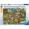 Ravensburger - Puzzle 5000 Colin Thompson Bizarre Town