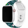 Vianočný remienok s potlačou na Apple Watch - Merry Christmas Farba: Khaki, Obvod: S-M (menší až stredný obvod zápästia), Veľkosť: 42/44/45/46/49mm