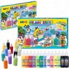 Amos Barvy na sklo sada 13 barev x 22 ml + fólie a šablony