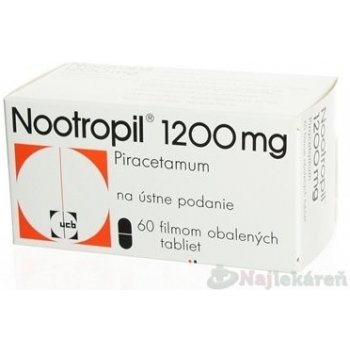 Nootropil 1200 mg tbl.flm.60 x 1200 mg