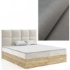 MD Kontinentálna Boxspring posteľ MADISON 160x200 výber z farieb MANILA_16