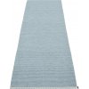 Pappelina Koberec MONO Blue Fog/Dove Blue – sivomodrý, veľkosť koberca 70 x 200 cm