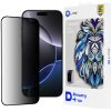 Lito D+ Pro Privacy tvrdené sklo pre iPhone 16 Pro Max – čierne (s ochranou súkromia)