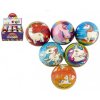 Teddies Loptička 7 cm pena mix druhov v sáčku 24 ks v boxe