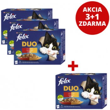 FELIX Fantastic DUO lahodný výber v želé 12 x 85 g