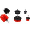 SIXTOL CAR DETAILING DRILL BRUSH 6 6 ks