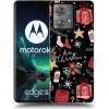 Picasee silikónový čierny obal pre Motorola Edge 40 Neo - Christmas