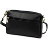 Kožená kabelka Luka čierna KZ2260997