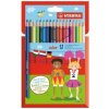 Pastelky STABILO Color, sada 18 ks