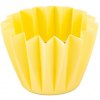 Citronella dvojknôtová lampión plast žltá 130x90 mm