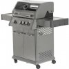 YATO YG-20015 plynový gril 3+1 hoříků, nerez 11,5KW
