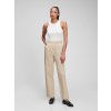 GAP Nohavice khaki high rise Béžová XXL Béžová Béžová