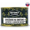 Hotovky z plechovky Sviečková na smotane s hovädzím mäsom bez lepku a mlieka 400 g