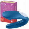 Satisfyer Double Whale vibrátor pre páry Blue