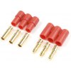 Revtec Pozlátený 3,5 mm 3-pinový plastový konektor 1 pár (GF-1002-001)