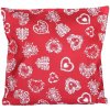 Návlek na Vankúš, Srdce 20437, červený