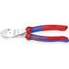 Bočné štiepacie kliešte Knipex 74 05 200 SB - silové, viaczložkové návleky, chrómované