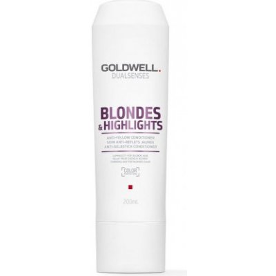 Goldwell Dualsenses Blondes & Highlights Conditioner pre melírované vlasy Anti-Brassiness Conditioner for luminous blonde & hightlighted hair 200 ml