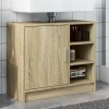 vidaXL Skrinka pod umývadlo, dub sonoma 63x30x54 cm, kompozitné drevo 848131