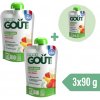 2+1 ZADARMO: Good Gout BIO Ovsený dezert s jahodou a banánom (90 g)