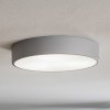 TEMAR LIGHTING Stropné svietidlo Cleo 400, Ø 40 cm sivá - CLEO 400 GREY