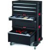 Skrinka regál / dielenský vozík na náradie so 6 zásuvkami Keter 237786