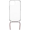 Pouzdro FIXED Pure Neck s růžovou šňůrkou na krk pro Samsung Galaxy S24 FIXPUN-1256-PI