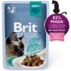 Brit Kap.Brit Prem.Cat Delic.Fillets in Gravy with Beef 85g