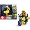 Dickie Záchranársky motocykel 17 cm s jazdcom