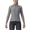 Castelli Tutto Nano RoS W, Nickel grey Veľkosť: L Dámsky zateplený dres do prechodného obdobia
