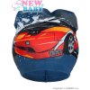 New Baby Jarná detská čiapočka auto modrá