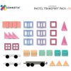 Teka CONNETIX Pastel Transport Pack 50 ks magnetických kostek autíčka 3+