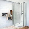 Sprchový kút štvrťkruh 90x90 cm Roth Tower Line 723-9000000-00-02