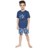 Cornette Blue dock Chlapecké pyžamo jeans