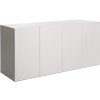 Diversa stolík AQUATIC 200x60x90cm biela - beton
